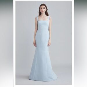 Amsale Ida Bridesmaid dress (color ice)